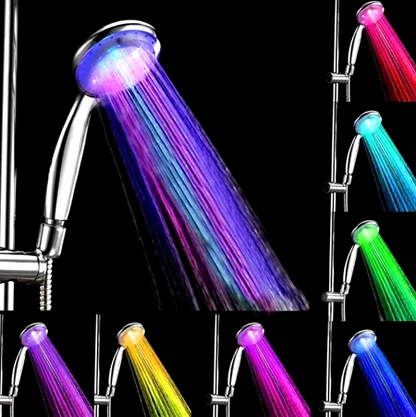 7-Color Changing LED Shower Head