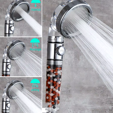 7-Color Changing LED Shower Head